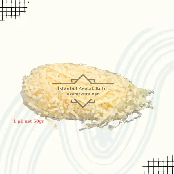Krem Kırpıntı Kağıt [50 Gram]