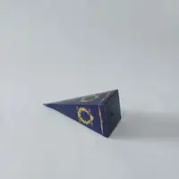 15X4 Lacivert Altın Yaldızlı Külah - Görsel 1