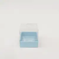 5x5x5 Mavi Altı Kartonlu Asetat Kutu - Görsel 1