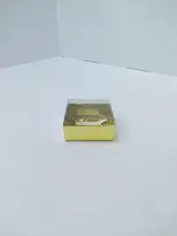 5x5x3 Altın Altı Kartonlu Asetat Kutu - Görsel 2