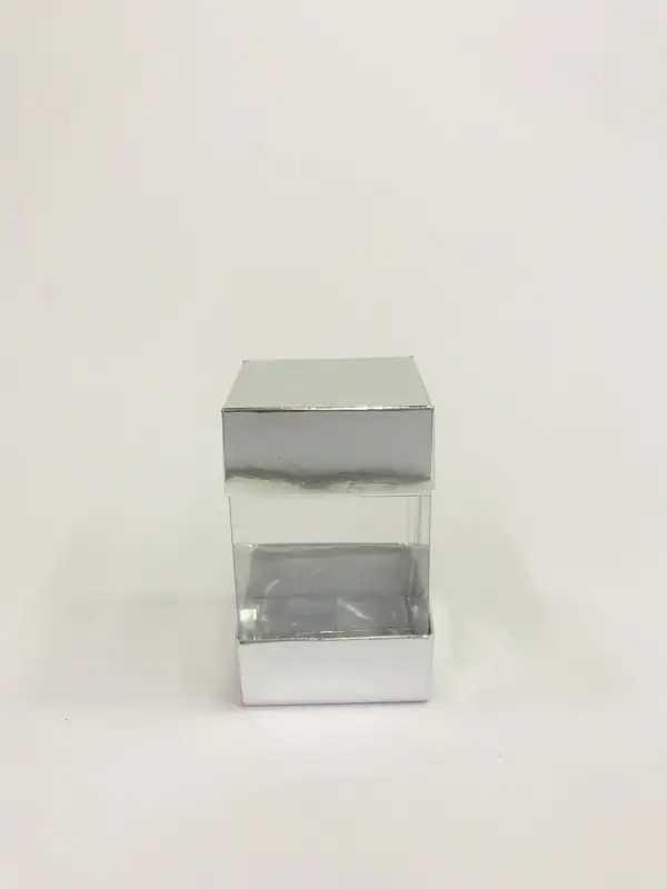 5x5x8 Çiftli Gümüş Kutu