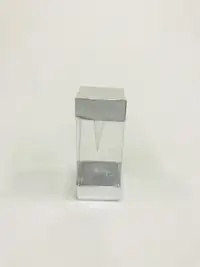 5x5x12 Çiftli Gümüş Kutu - Görsel 1
