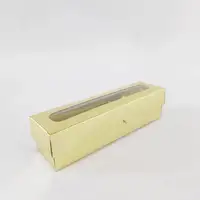 5x5x20 Altın Makaron Kutu - Görsel 1