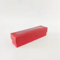 5x5x20 Kırmızı Makaron Kutu - Görsel 1