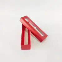 5x5x20 Kırmızı Makaron Kutu - Görsel 2