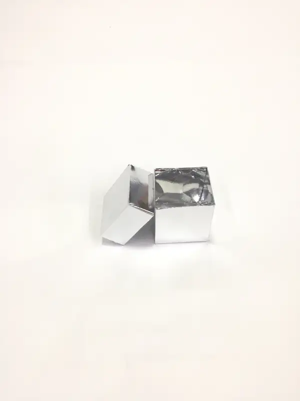 6x6x6 Komple  Gümüş Kutu