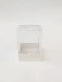 6x6x10 Dama Altı Kartonlu Asetat Kutu - Görsel 1