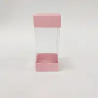 6x6x16 Çiftli Pembe Kutu - Görsel 1
