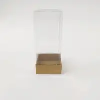 6x6x16 Kraft Altı Kartonlu Asetat Kutu - Görsel 1