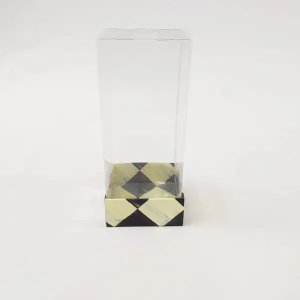 6x6x16 Dama Altı Kartonlu Asetat Kutu