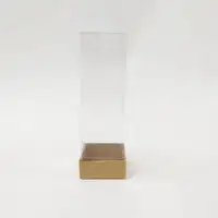 6x6x21 Kraft Altı Kartonlu Asetat Kutu - Görsel 1