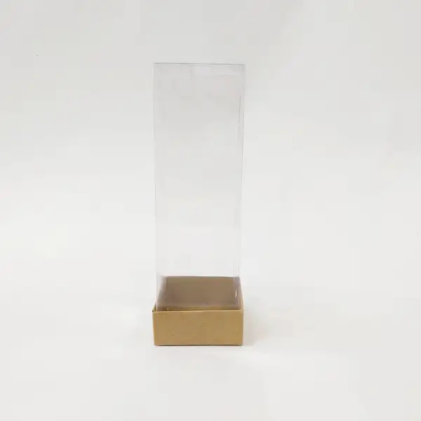 6x6x21 Kraft Altı Kartonlu Asetat Kutu