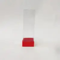 6x6x21 Dama Altı Kartonlu Asetat Kutu - Görsel 1