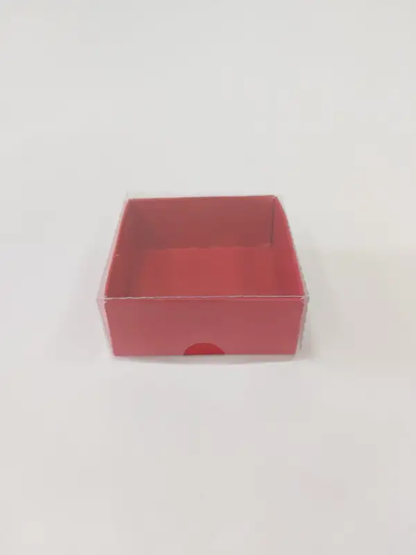 6x6x3 yeşil Altı Kartonlu Asetat Kutu