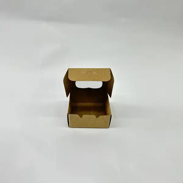 7x7x3 Pencereli Kraft Kutu
