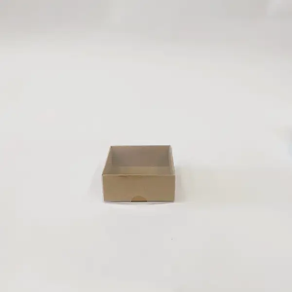 7x7x3 Kraft Altı Kartonlu Asetat Kutu