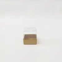 7x7x7 Kraft Altı Kartonlu Asetat Kutu - Görsel 1
