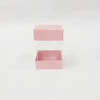 7x7x11 Çiftli Pembe Kutu - Görsel 1