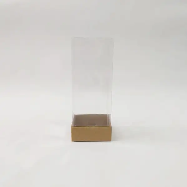 7x7x20 Kraft Altı Kartonlu Asetat Kutu