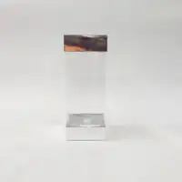 7x7x20 Çiftli Gümüş Kutu - Görsel 1