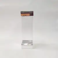 7x7x25 Çiftli Gümüş Kutu - Görsel 1