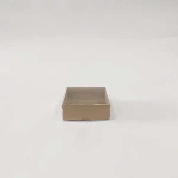 8x8x3 Kraft Altı Kartonlu Asetat Kutu