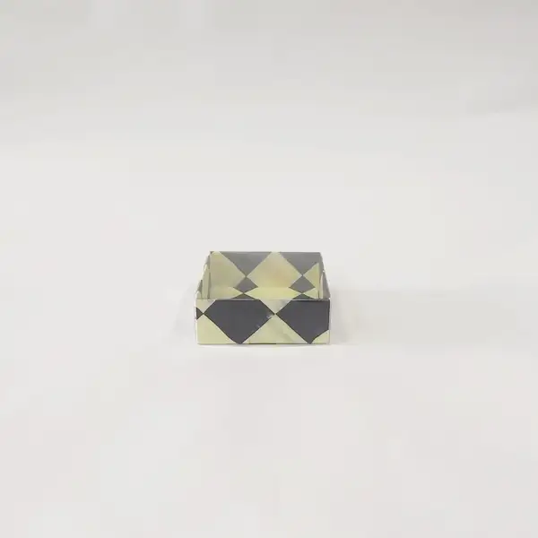 8x8x3 Kraft Altı Kartonlu Asetat Kutu