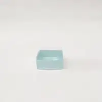 8x8x4 Mavi Altı Kartonlu Asetat Kutu - Görsel 1
