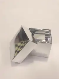 8x8x6 Komple Gümüş Kutu - Görsel 1