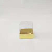 8x8x8 Altın Altı Kartonlu Asetat Kutu - Görsel 1
