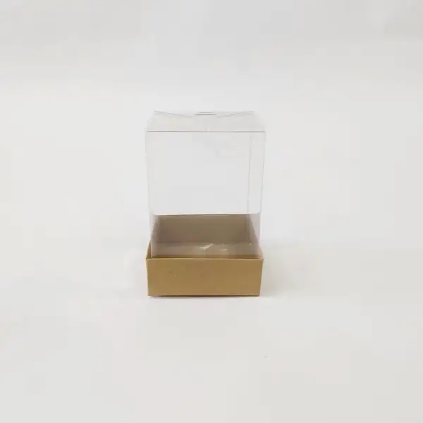 8x8x11 Kraft Altı Kartonlu Asetat Kutu