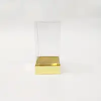8x8x16 Altın Altı Kartonlu Asetat Kutu - Görsel 1