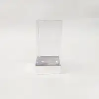 8x8x16 Gümüş Altı Kartonlu Asetat Kutu - Görsel 1