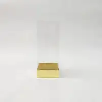 8x8x20 Altın Altı Kartonlu Asetat Kutu - Görsel 1
