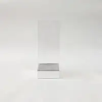 8x8x20 Gümüş Altı Kartonlu Asetat Kutu - Görsel 1