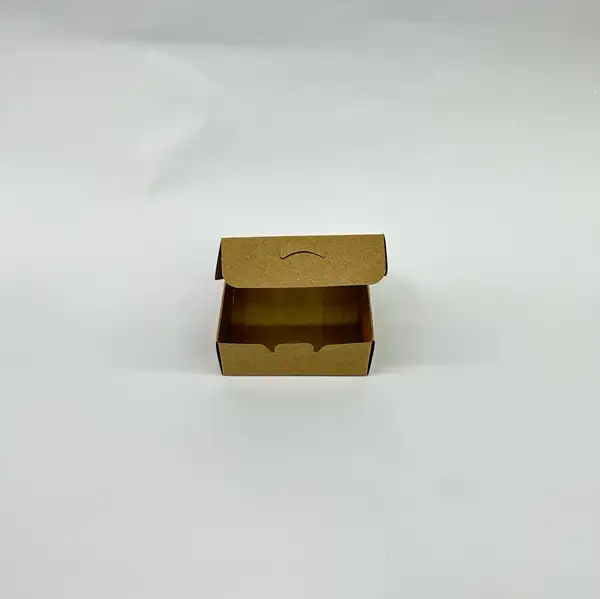 9x9x3 Pencereli  Kraft Kutu