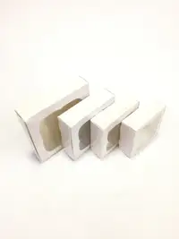 9x9x3 Beyaz Pencereli Kutu - Görsel 2