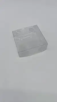 9x9x3 Full Asetat Kutu (Şeffaf PVC) - Görsel 1