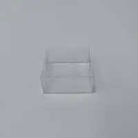 9x9x4 Full Asetat Kutu (Şeffaf PVC) - Görsel 1