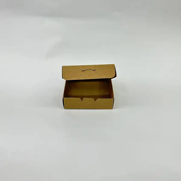 10x10x3 Pencereli  Kraft Kutu