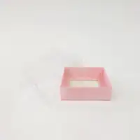 10x10x5 Pembe Altı Kartonlu Asetat Kutu - Görsel 1