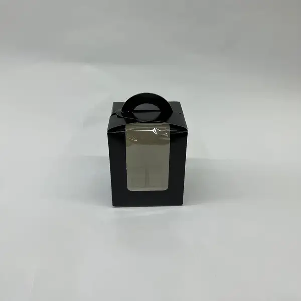 9x9x11 Siyah Pencereli Kutu