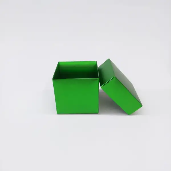 10x10x10 Komple Parlak Yeşil Kutu