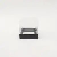 10x10x10 Siyah Altı Kartonlu Asetat Kutu - Görsel 1