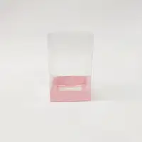 10x10x16 Pembe Altı Kartonlu Asetat Kutu - Görsel 1