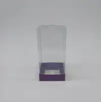 10x10x20 Mor Altı Kartonlu Asetat Kutu - Görsel 1