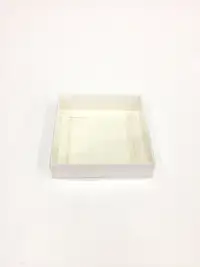 12x12x3  Beyaz Altı Kartonlu Asetat Kutu - Görsel 2