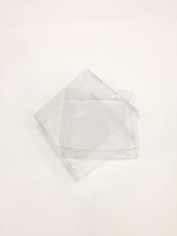 12x12x3 Full Asetat Kutu (Şeffaf PVC)