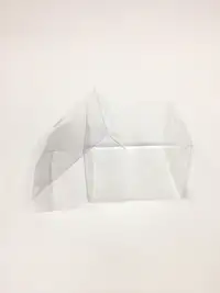 12x12x8 Full Asetat Kutu (Şeffaf PVC) - Görsel 1