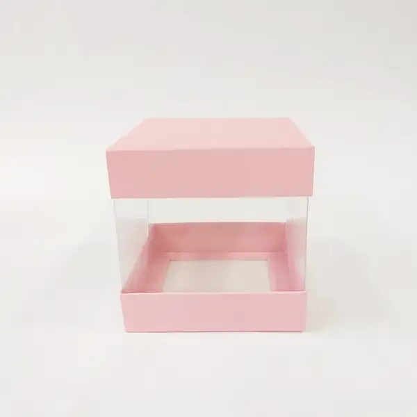 12x12x12 Çiftli Pembe Kutu